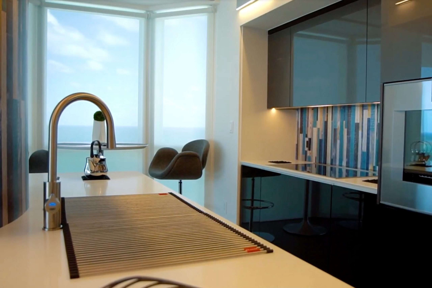 On site — futuristic full renovation