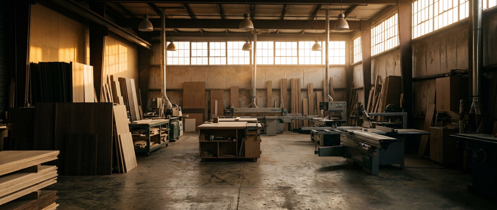The Metro Millwork fabrication shop in Hollywood, Florida