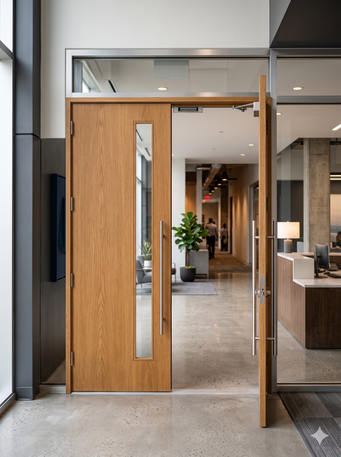 Custom commercial doors and frames